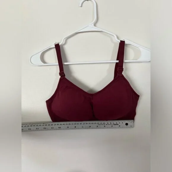 Knix Good to Go Seamless Bra Cranberry Medium - Picture 8 of 11
